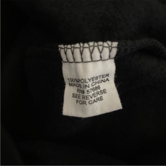 Lili Sport Black Long Sleeve Lightweight Hoodie NWT Size 2X - Picture 6 of 7